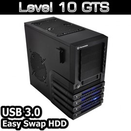 THERMALTAKE Level 10 GTS Mavi Ledli MidT Gaming Kasa (PSU yok) (VO30001N2N)