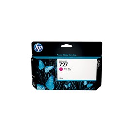 HP B3P20A (727) MACENTA (Kırmızı) 130 ML Geniş Format Mürekkep Kartuşu