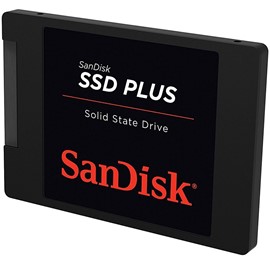Sandisk SSD Plus New 480GB 2.5" Sata III SSD 535Mb-445Mb SDSSDA-480G-G26 SSD Disk