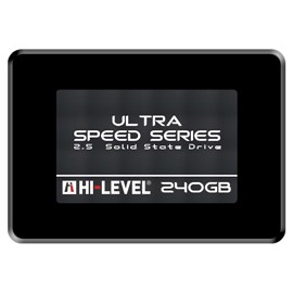 HI-LEVEL Ultra Serisi 240GB 550MB-530MB/s 2.5" Sata3 SSD HLV-SSD30ULT/240G + Aparat SSD Disk