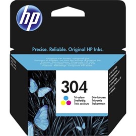 HP N9K05AE (304) 100 Sayfa Üç Renkli Mürekkep Kartuş