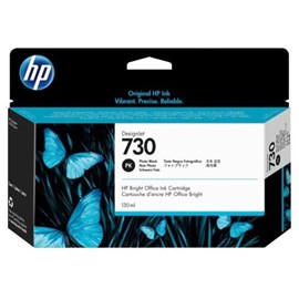 HP P2V67A (730) Fotoğraf Siyah 130 ML Geniş Format Mürekkep Kartuşu