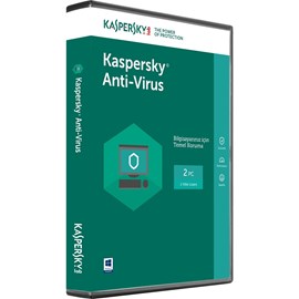 Kaspersky Antivirüs  2 Kullanıcı 1 Yıl  (KAV-2K1Y)