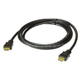 ATEN 2L-7D03H 3M HDMI CABLE M/M 30AWG Gold Black High Speed HDMI with Ethernet Bağlantı Kablosu