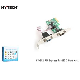 Hytech HY-EX2 PCI-Express Rs-232 2 Port Kart