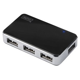 Digitus DA-70220 4 Port 2.0 Siyah USB Çoklayıcı