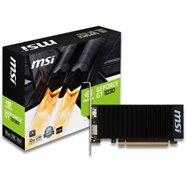 MSI GeForce GT1030 2GB GDDR4 64Bit Nvidia DX12 Ekran Kartı GT1030-2GHD4-LP-OC
