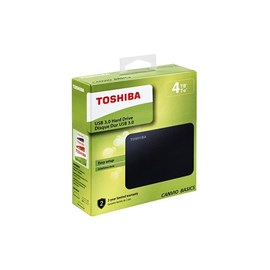 Toshiba Canvio Basic 4TB 2.5" USB3.0 Siyah (HDTB440EK3CA) Taşınabilir Disk