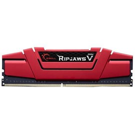 GSKILL RipjawsV 8 GB 3000 MHz DDR4 CL16 Kırmızı Soğutuculu Pc Ram F4-3000C16S-8GVRB