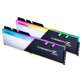GSKILL TridentZ NEO 32GB(2x16GB) 3600 MHz DDR4 CL16 AMD Uyumlu RGB LED PC Ram (F4-3600C16D-32GTZNC)