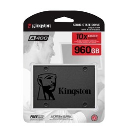 Kingston 960GB 2.5'' 500/450MBs 100MM SATA3 Flash SSD (SA400S37-960G)