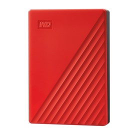 WD MY PASSPORT RED 4TB 2.5" USB3.0 Taşınabilir Disk (WDBPKJ0040BRD-WESN)