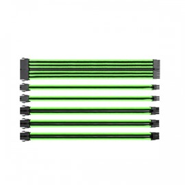 THERMALTAKE TtMod Yeşil/Siyah Power Supply Sleeved Kablo Seti (16 AWG) (AC-034-CN1NAN-A1)