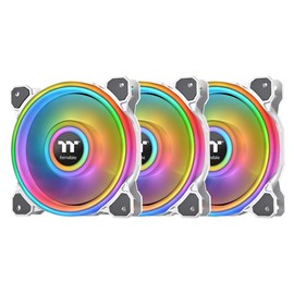 THERMALTAKE Quad Riing ARGB 3x140mm Fan + Kontrolcülü Kasa Fanı Kiti (Beyaz) (CL-F101-PL14SW-A)