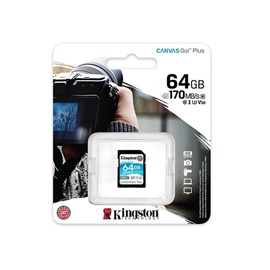 KINGSTON 64GB SD Canvas Go+ SDG3/64GB SD KART