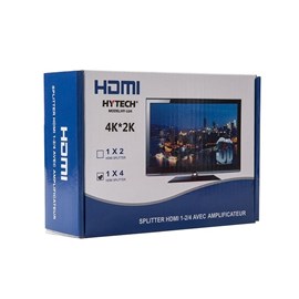 Hytech HY-LU4 4 Port HDMI Splitter