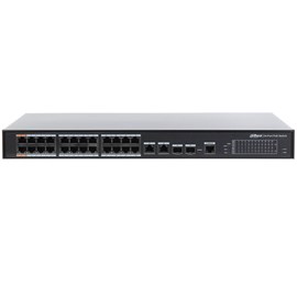 Dahua PFS4226-24ET-240 24 port 240W 250mt PoE Ethernet Switch