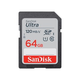 SANDISK 64 GB SDSDUN4-064G-GN6IN 120/MB 64GB SD KART