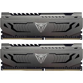 PATRIOT PVS432G320C6K 32GB 3200MHz DDR4 DUAL VIPER STEEL BLACK Gaming Masaüstü Ram