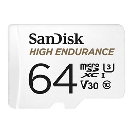 SanDisk SDSQQNR-064G-GN6IA High Endurance 64GB Micro SD Kart