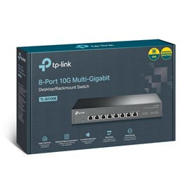 TP-Link TL-SX1008 8 Port Yönetilemez Switch
