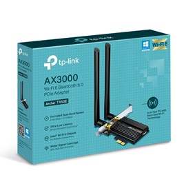 TP-Link Archer TX50E AX3000 Wi-Fi 6 Bluetooth 5.0 PCIe Adaptör