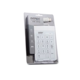 Everest KB-2014 Beyaz USB Dokunmatik Numerik Klavye