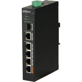 Dahua PFS3106-4ET-60 4 Port PoE Yönetilemez Switch
