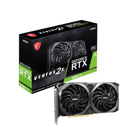 MSI GEFORCE RTX 3060 TI VENTUS 2X 8G OCV1 LHR 8GB 256Bit GDDR6 Ekran Kartı