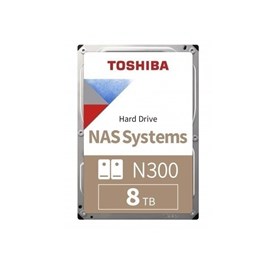 Toshiba HDWG480UZSVA N300 8TB 7200RPM NAS Hard Disk