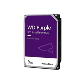Western Digital WD63PURZ Purple 3.5" 6TB 256MB 7/24 Güvenlik Kamerası Diski