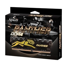 Apacer AH4U16G32C28Y7GAA-2 Panther Black Gold DDR4 16GB(2x8GB) 3200MHz PC Ram