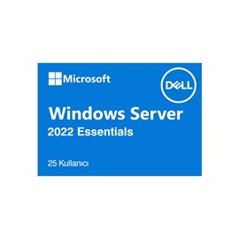 DELL W2K22ESN-ROK Microsoft Windows Server 2022 Essential ROK Server Yazılımı 