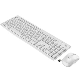Logitech 920-010089 MK295 Beyaz Kablosuz Türkçe Q Klavye Mouse Set