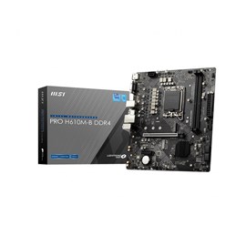 MSI PRO H610M-B DDR4 Intel H610 Soket 1700 mATX Anakart