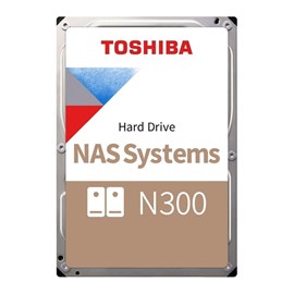 Toshiba HDWG31EUZSVA N300 3.5" 14TB 7200RPM 512MB NAS Hard Disk