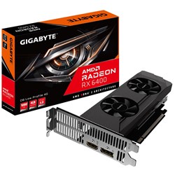 Gigabyte GV-R64D6-4GL AMD Radeon RX 6400 D6 Low Profile 4GB GDDR6 64Bit Ekran Kartı