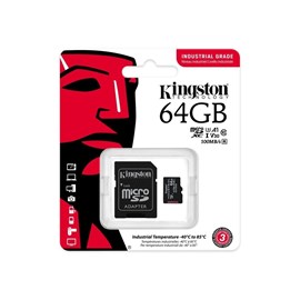 Kingston SDCIT2/64GB Endüstriyel 64GB Micro SD Hafıza Kartı