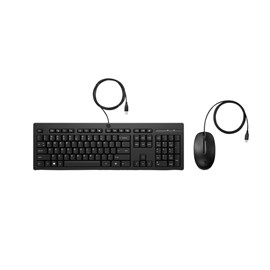 HP 286J4AA 225 Kablolu Siyah İngilizce Q Klavye Mouse Set