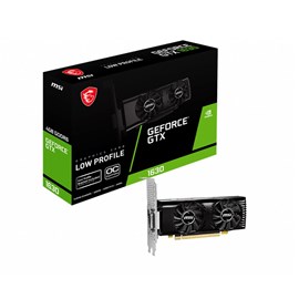 MSI GEFORCE GTX 1630 4GT LP OC 4GB GDDR6 64Bit Ekran Kartı