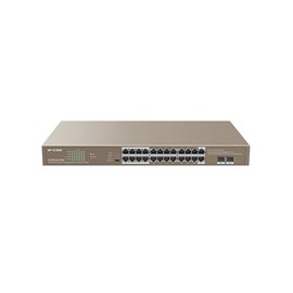 IP-COM G1126P-24-410W 24 Port 10/100/1000 2x1000 Mbps Base-X SFP 370W POE Yönetilemez Switch