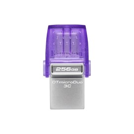 KINGSTON DataTraveler 256GB microDuo 3C 200MB/s dual USB-A + USB-C (DTDUO3CG3/256GB) Flash Bellek