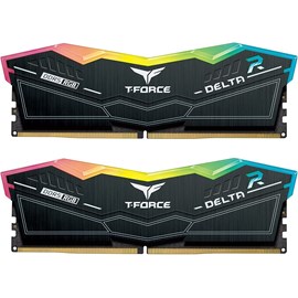 Team T-Force DELTA RGB Black 32GB(2x16GB) DDR5 7600Mhz CL36 (FF3D532G7600HC36DDC01) PC Ram