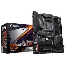 Gigabyte B550 AORUS Elite AX V2 DDR4 AMD B550 Soket AM4 ATX Anakart