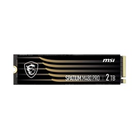 MSI SPATIUM M480 PRO 2TB PCIe Gen4 x4 M.2 7400/7000MB/s SSD Disk