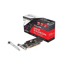 Sapphire 11315-01-20G Pulse AMD Radeon RX 6400 4GB GDDR6 64Bit Ekran Kartı