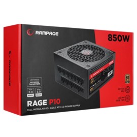 Rampage RAGE P10 850W 80+ Gold Power Supply