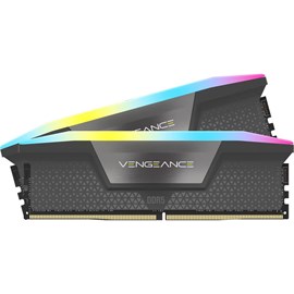 CORSAIR VENGEANCE RGB 32GB (2x16GB) DDR5 6000 MHz CL36 CMH32GX5M2E6000Z36 Black Soğutuculu Pc Ram