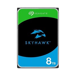 SEAGATE Skyhawk 8TB 5400RPM 3.5" SATA 256MB ST8000VX009 7/24 Güvenlik Diski