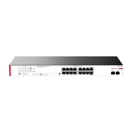 H3C MAGIC 9801A5C3 BS218F-HP 16 PORT 10/100/1000 (POE) 2xSFP 225W YONETILEMEZ RACK MOUNT SWITCH